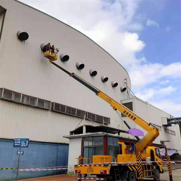 白茅湖农场高空作业车出租服务：专业广告牌安装解决方案