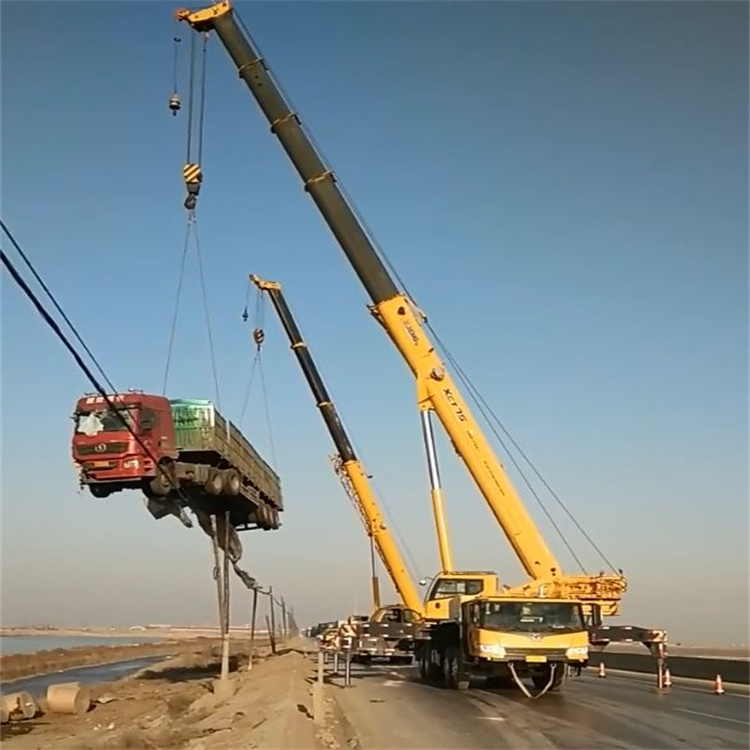 白茅湖农场吊车怎么吊货车